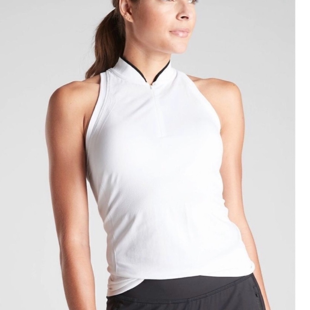 🆕 Athleta Momentum Polo Tank Top, Golf, Tennis, NWOT, Size XL